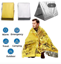 Carregar imagem no visualizador da galeria, MANTA TÉRMICA - EMERGENCY BLANKET